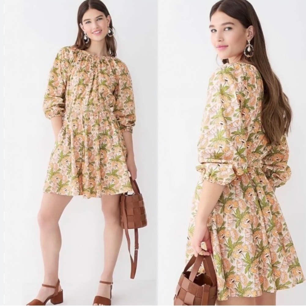 J. Crew Liberty Dress - Butterfield Poppy